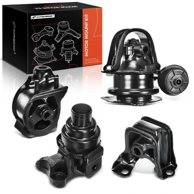 4pc Engine Mount and Transmission Mount Kit Front & Rear A-Premium APEM005