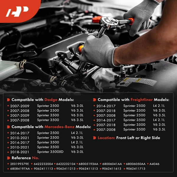 1-Pc Engine Mount Front Driver or Passenger A-Premium APEM1542