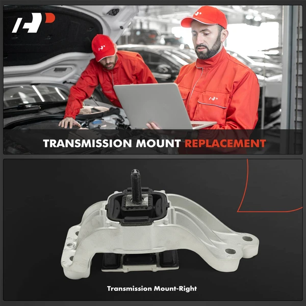 1-Pc Automatic Transmission Mount Right Passenger Side A-Premium APEM1845