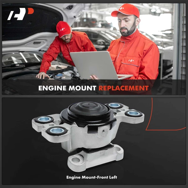 1-Pc Engine Mount Front Left Driver Side A-Premium APEM1847