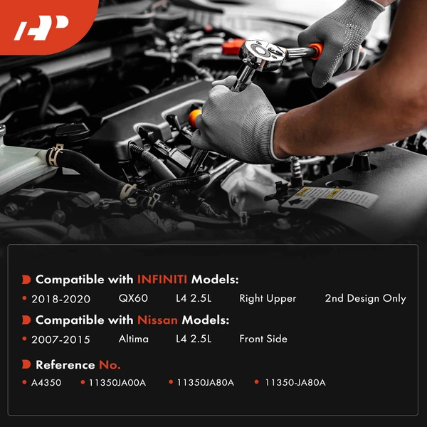 1-Pc Torque Strut Mount A-Premium APEM1856