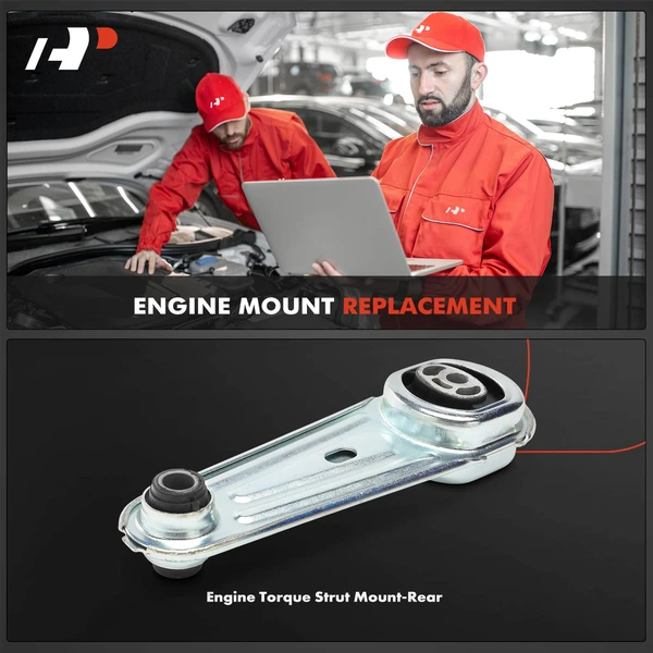 1-Pc Engine Torque Strut Mount Rear Side A-Premium APEM1757