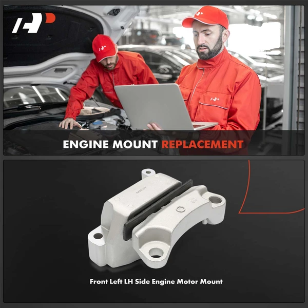 1-Pc Engine Motor Mount Front Left Driver Side A-Premium APEM1555