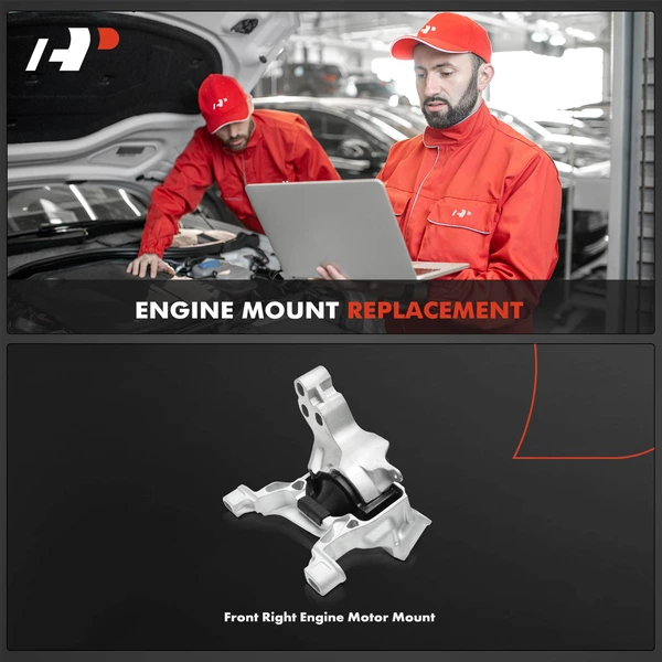 1-Pc Engine Motor Mount Front Right Passenger Side A-Premium APEM1868