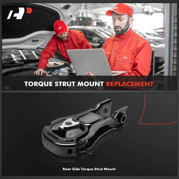 1-Pc Torque Strut Mount Rear Side A-Premium APEM2151