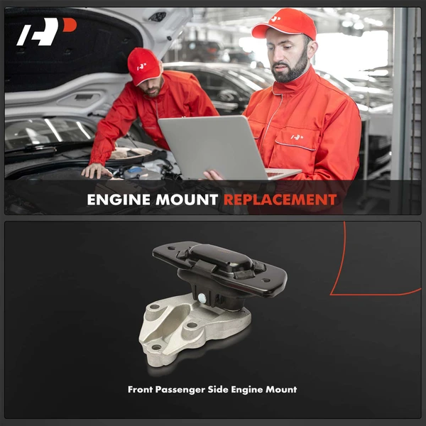 1-Pc Engine Motor Mount Front Right Passenger Side A-Premium APEM1690