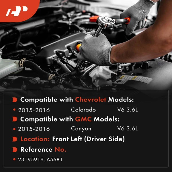 1-Pc Engine Motor Mount Front Left Driver Side A-Premium APEM1898