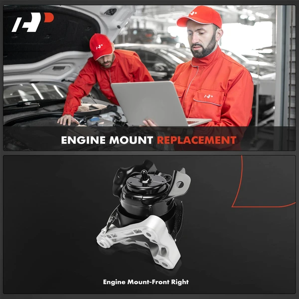 1-Pc Engine Motor Mount Front Right Passenger Side A-Premium APEM1899