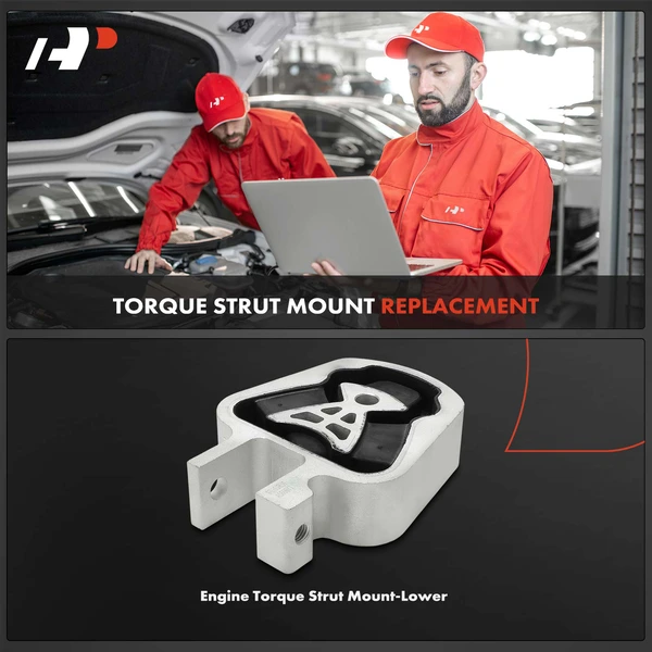 1-Pc Engine Torque Strut Mount Lower A-Premium APEM1887