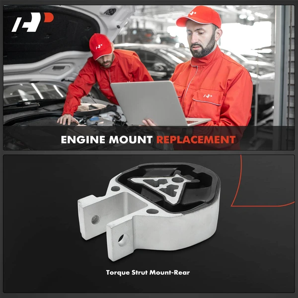 1-Pc Torque Strut Mount Rear Side A-Premium APEM1923