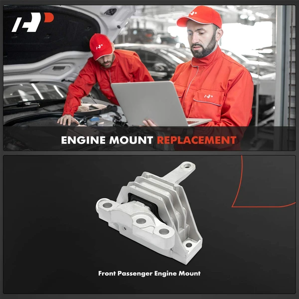 1-Pc Engine Motor Mount Front Right Passenger Side A-Premium APEM1906