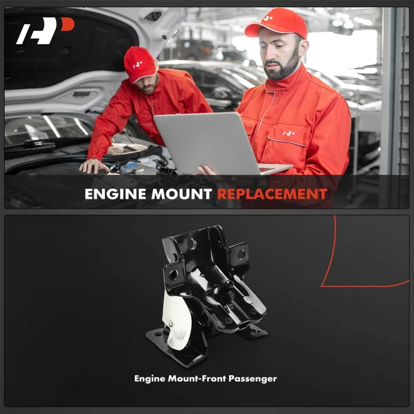 1-Pc Engine Mount Front Right Passenger Side A-Premium APEM1907