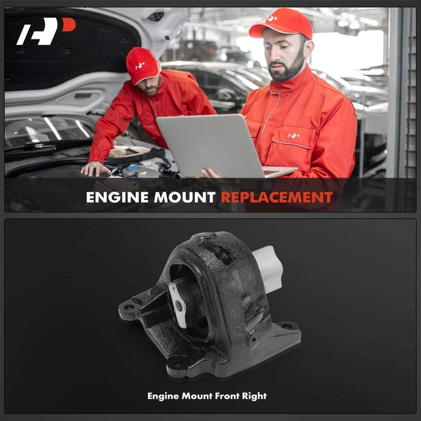 1-Pc Engine Mount Front Right Passenger Side A-Premium APEM1912