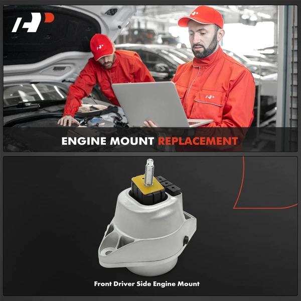 1-Pc Engine Mount Front Left Driver Side A-Premium APEM1967