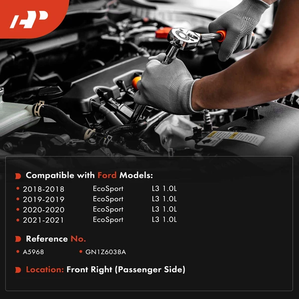 1-Pc Engine Motor Mount Front Right A-Premium APEM1968