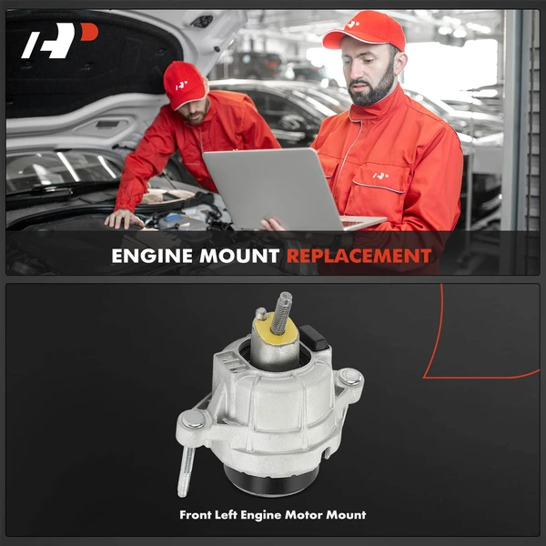 1-Pc Engine Mount Front Left Driver Side A-Premium APEM1949