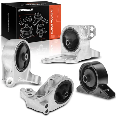 4 Pcs Engine Motor & Transmission Mount