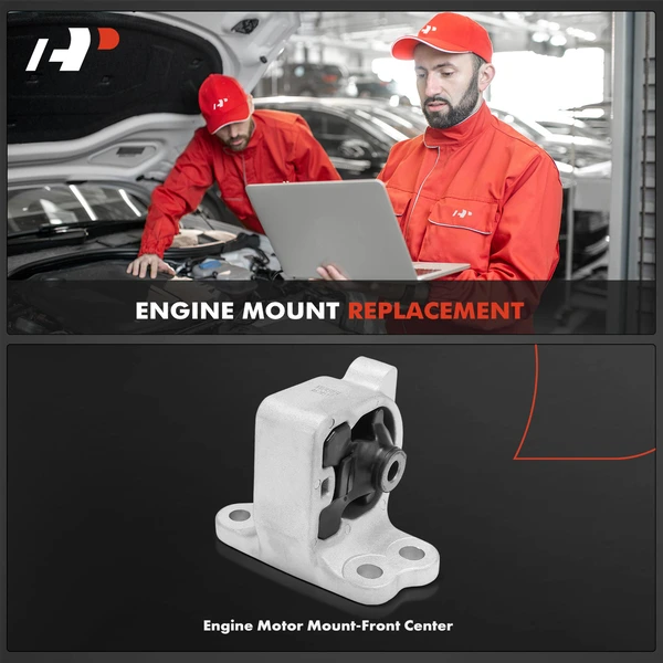 1-Pc Center Engine Motor Mount Front Center A-Premium APEM1986