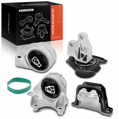 4 Pcs Engine Motor Mount & Transmission Mount
