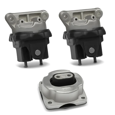 3 Pcs Engine Motor & Transmission Mount