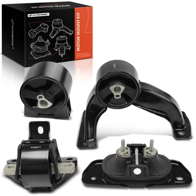 4 Pcs Engine Motor & Transmission Mount