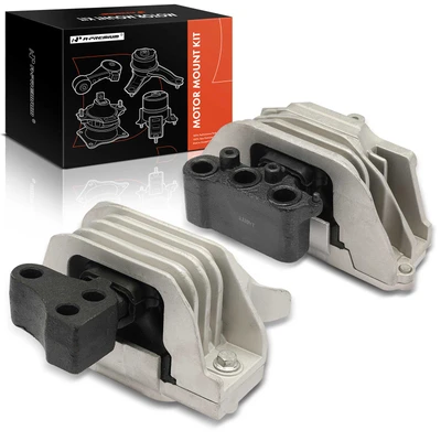 2 Pcs Engine Motor & Transmission Mount
