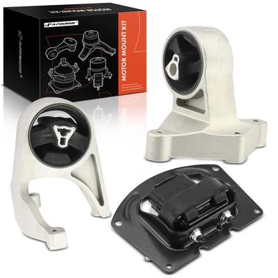 3 Pcs Engine Motor & Transmission Mount