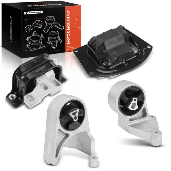 4 Pcs Engine Motor & Transmission Mount for 2001-2006 Dodge Stratus