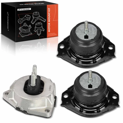 3 Pcs Engine Motor Mount & Transmission Mount