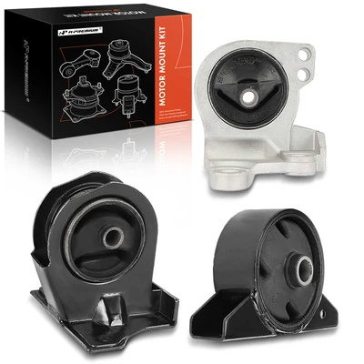 3 Pcs Engine Motor Mount & Transmission Mount
