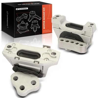 2 Pcs Engine Motor & Transmission Mount