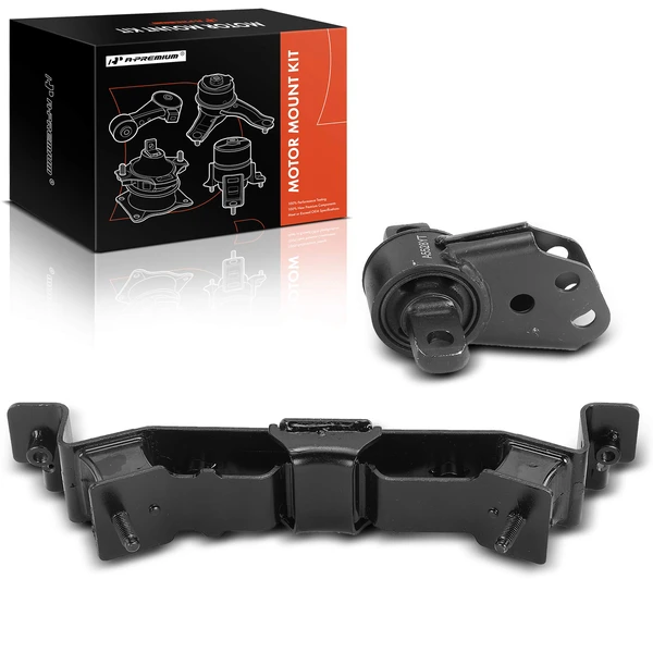 2 Pcs Differential Mount & Transmission Mount for 2005-2010 Jeep Grand Cherokee