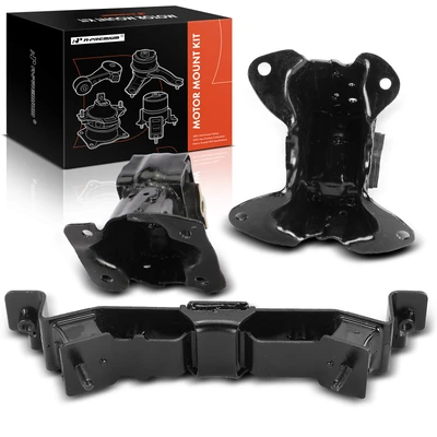 3 Pcs Engine Motor & Transmission Mount