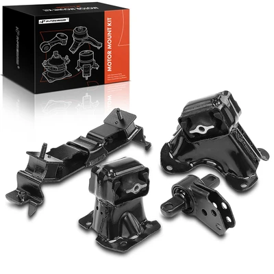 4 Pcs Engine Motor & Transmission Mount