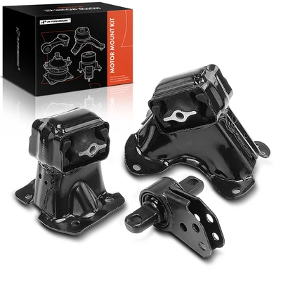 3 Pcs Engine Motor Mount & Differential Mount