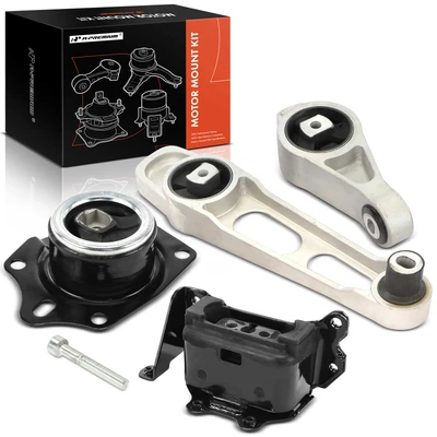 4 Pcs Engine Motor & Transmission Mount