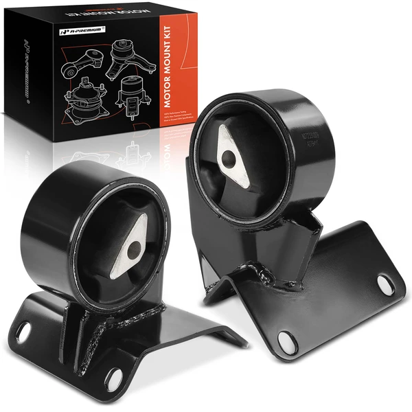 2-Pc Motor Mount Front Left & Right A-Premium APEM988