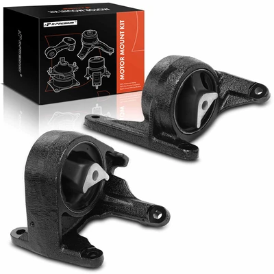 2 Pcs Front Left & Right Engine Motor Mount for 2002-2005 Jeep Liberty