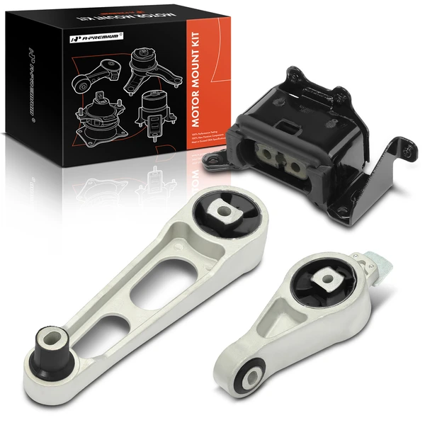 3 Pcs Engine Motor & Transmission Mount for 2004-2006 Chrysler PT Cruiser