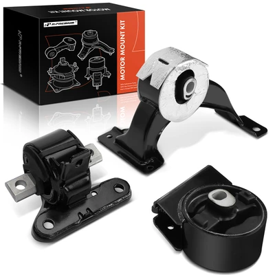 3 Pcs Engine Motor & Transmission Mount