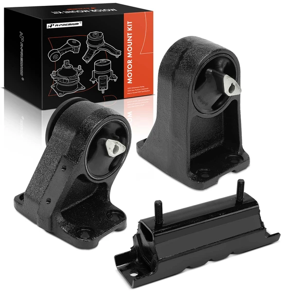 3 Pcs Engine Motor & Transmission Mount for 1998-2002 Dodge Ram 2500