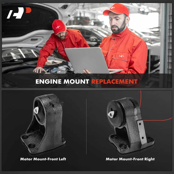 2-Pc Motor Mount, A-Premium APEM1269