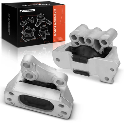 2 Pcs Engine Motor & Transmission Mount
