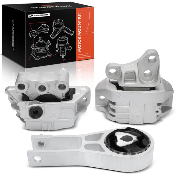 3 Pcs Engine Shock & Transmission & Engine Mount for 2019-2021 Jeep Renegade