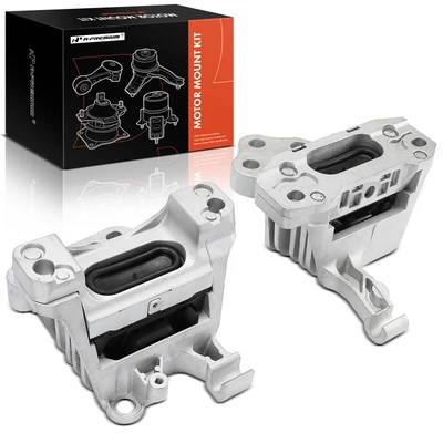 2 Pcs Engine Motor & Transmission Mount