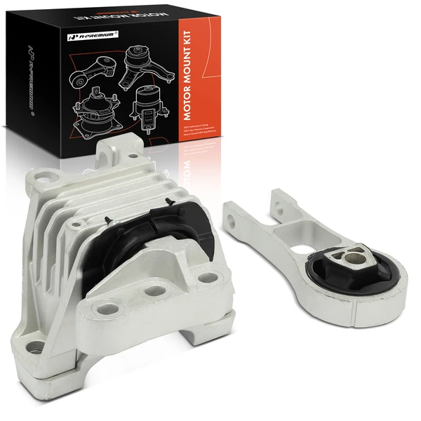 2-Pc Engine Mount + Engine Shock Mount, A-Premium APEM1274
