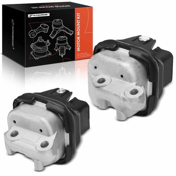 2-Pc Motor Mount Front Left & Front Right A-Premium APEM1276