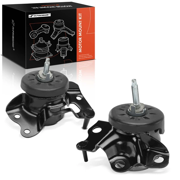 2 Pcs Front Engine Motor Mount for 2018-2024 Jeep Wrangler