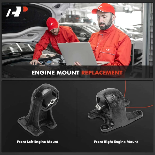 2-Pc Engine Mount, A-Premium APEM1282