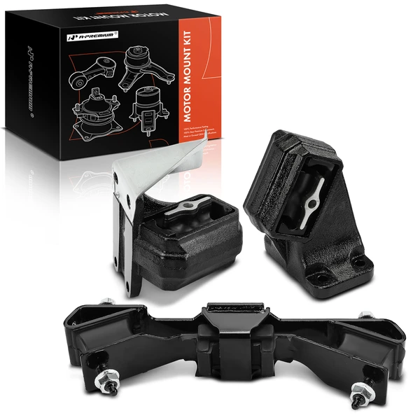 3-Pc Motor Mount + Transmission Mount, A-Premium APEM1283